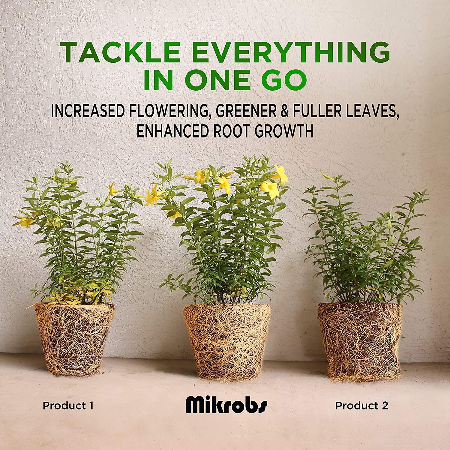 mikrobs - microbial superpack for living soil. revitalize plants (5 lb.)
