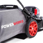 Powerworks 2503513AZ 21-inch 60V Brushless Push Mower with 5Ah Battery & Charger