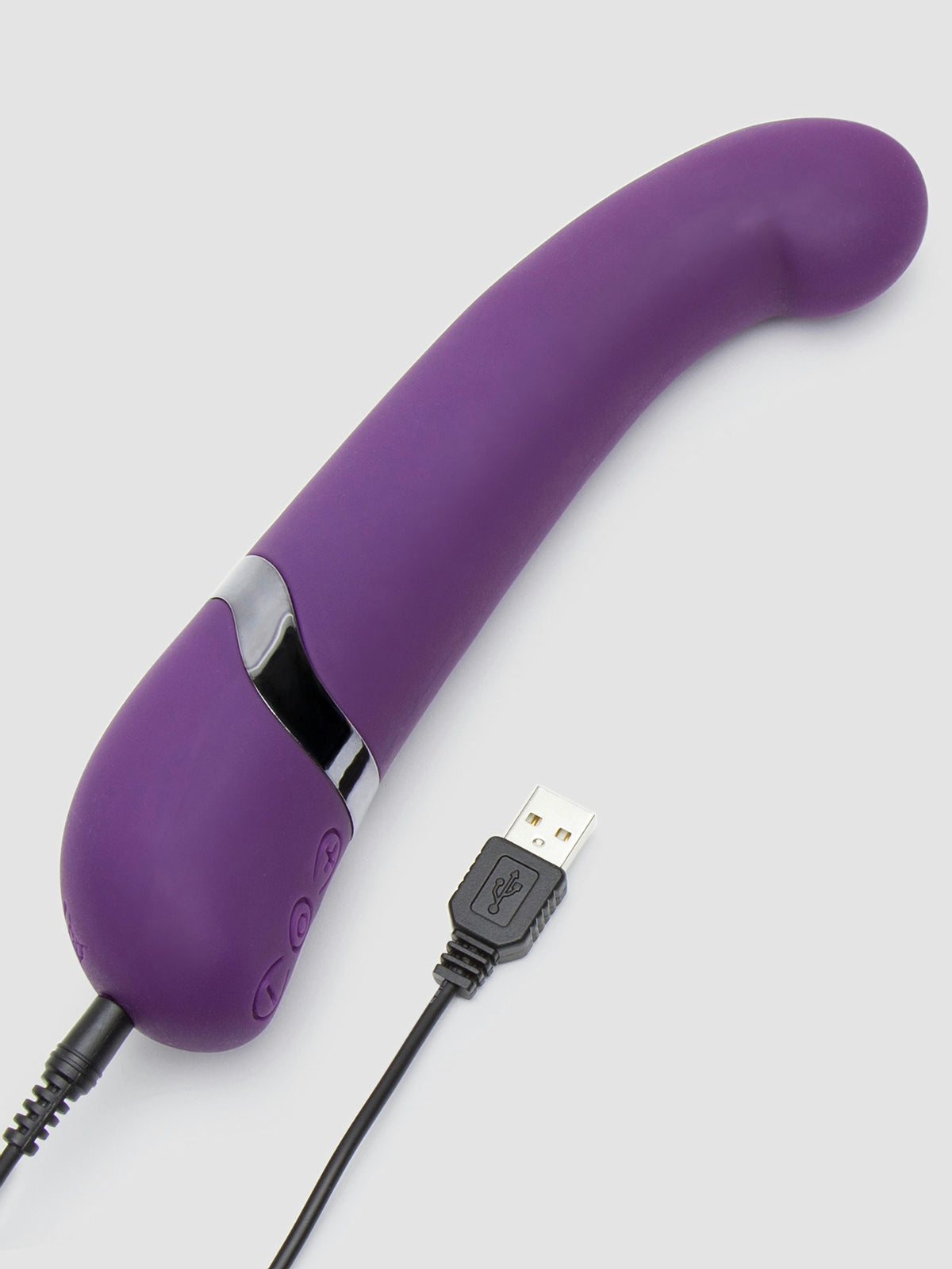 Desire Luxury Rechargeable G-Spot Vibrator, Purple