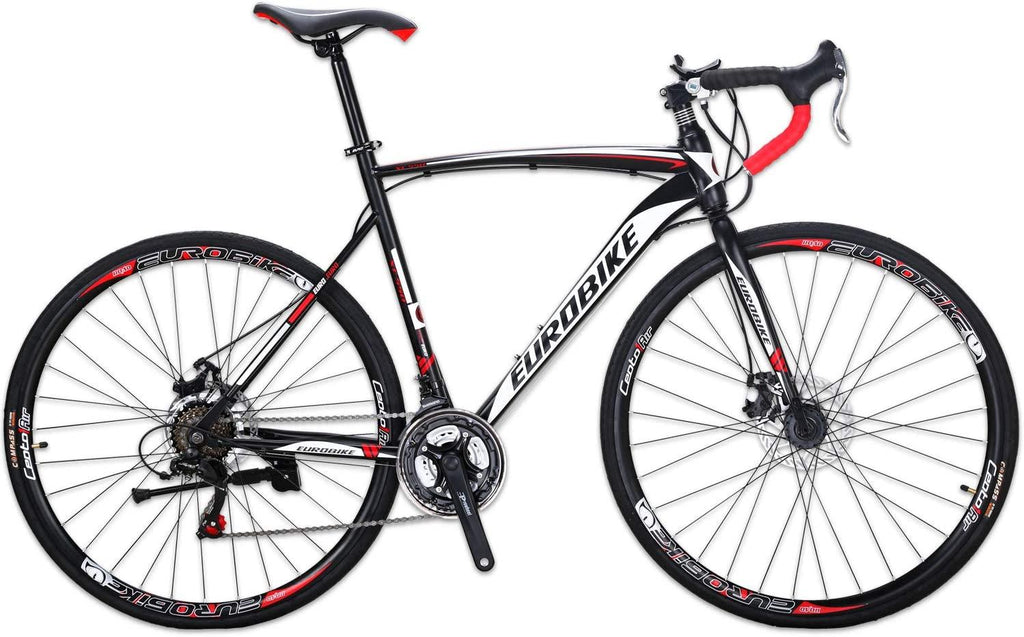 YH-XC550 Road Bike for Men 54cm Frame Bicycle 700C Wheels Aluminium Rims 21 Speed Dual Disc Brake Commuter Bikes