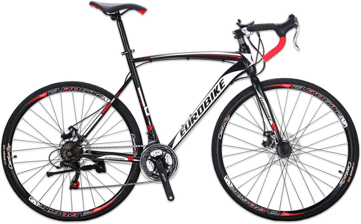 YH-XC550 Road Bike for Men 54cm Frame Bicycle 700C Wheels Aluminium Rims 21 Speed Dual Disc Brake Commuter Bikes