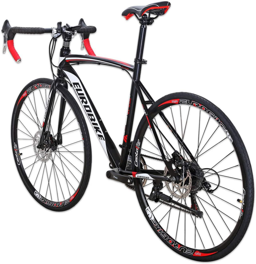 YH-XC550 Road Bike for Men 54cm Frame Bicycle 700C Wheels Aluminium Rims 21 Speed Dual Disc Brake Commuter Bikes