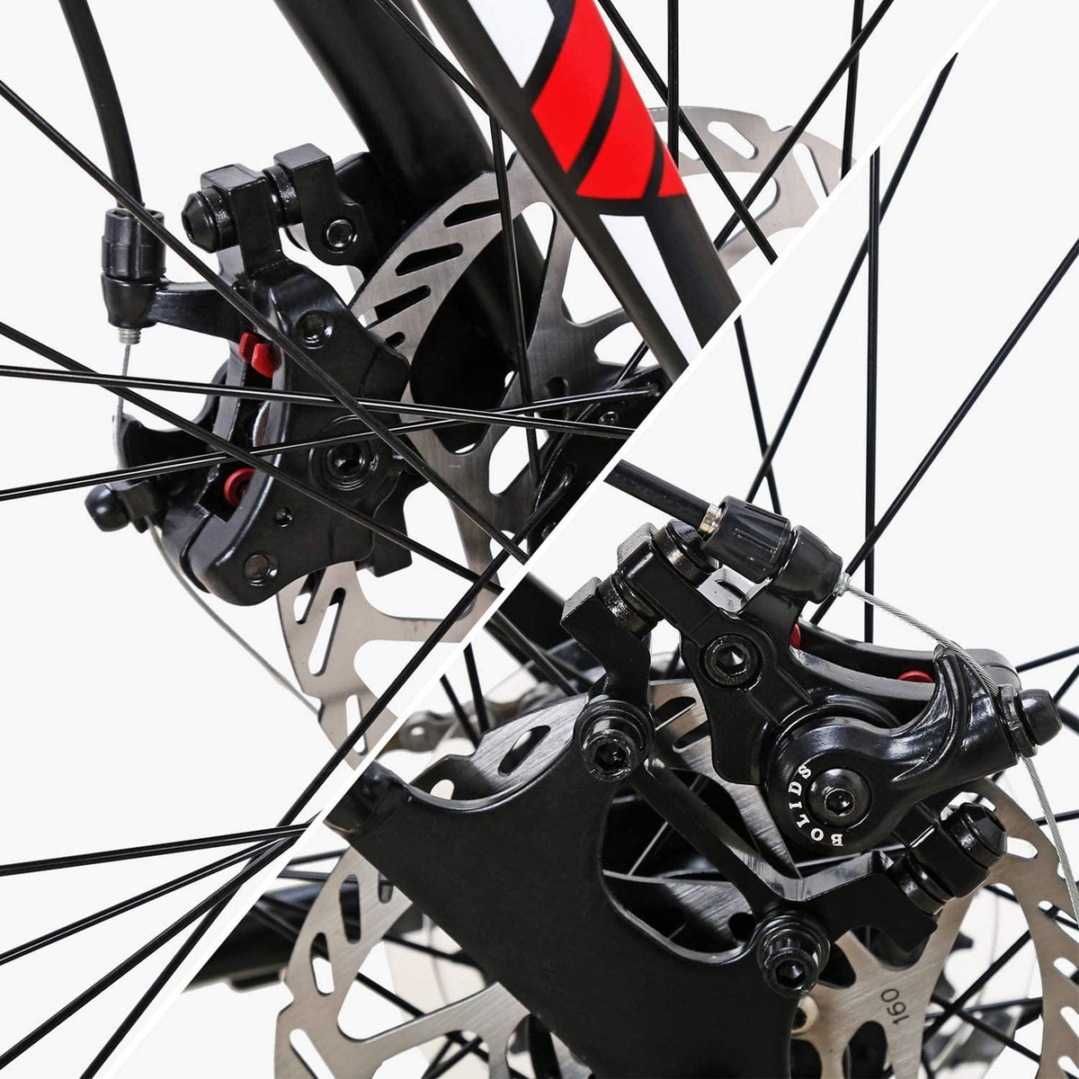 YH-XC550 Road Bike for Men 54cm Frame Bicycle 700C Wheels Aluminium Rims 21 Speed Dual Disc Brake Commuter Bikes