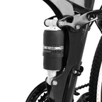 HOMBOM 26inch Folding Mountain Bike s 21 Speed Bicycle Full Suspension MTB Bikes for Men and Women Red