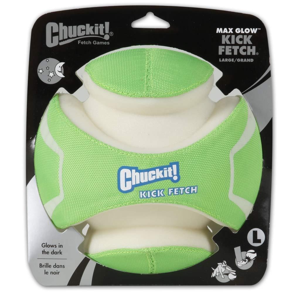 Chuckit Max Glow Kick Fetch Large, 3 Pack