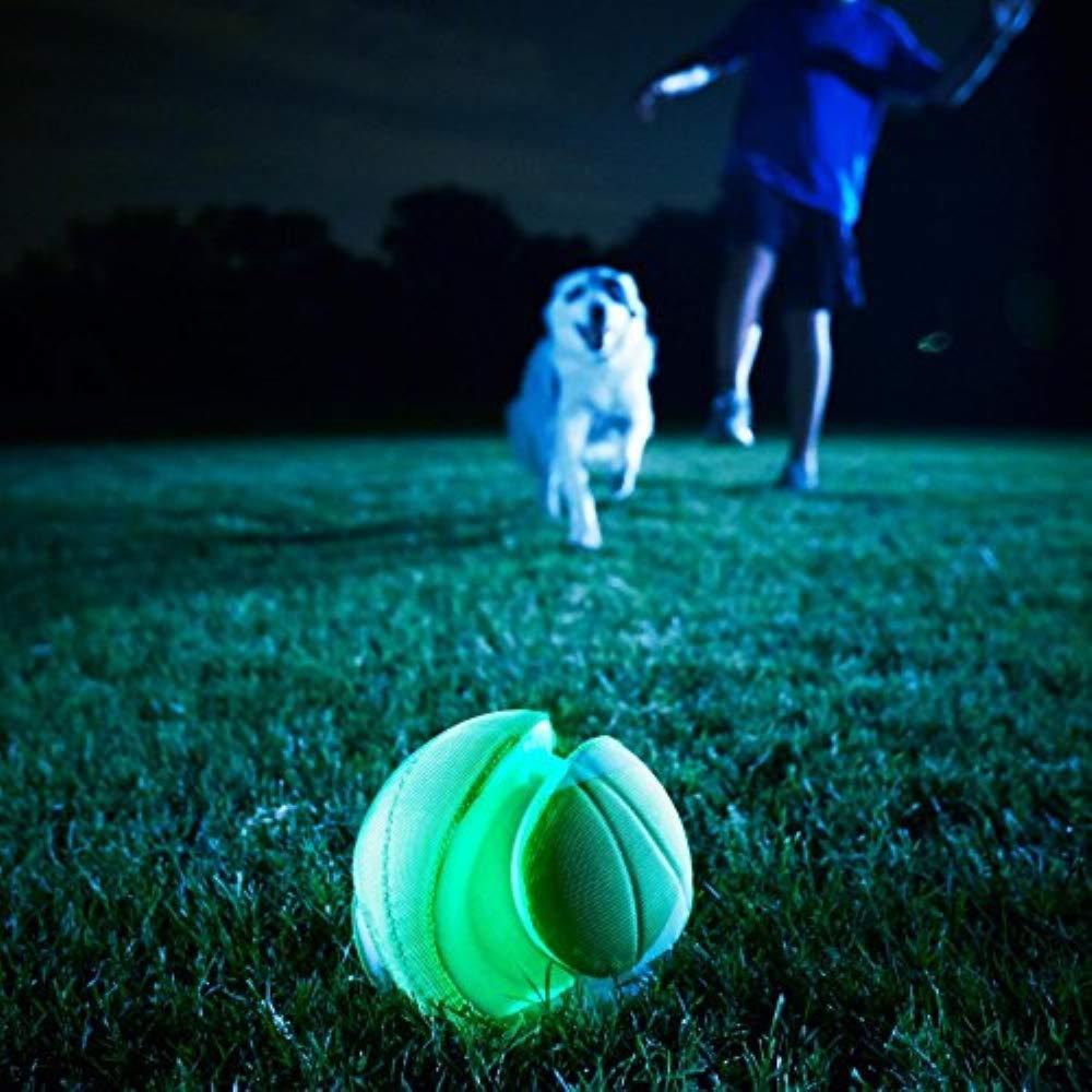 Chuckit Max Glow Kick Fetch Large, 5 Pack