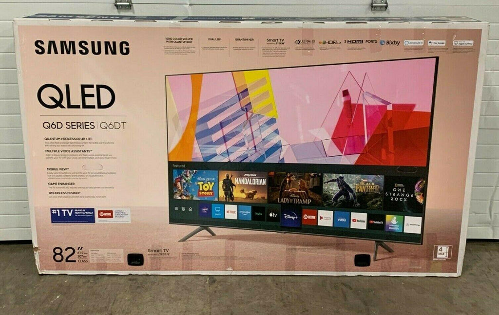 samsung 82" q6dt series - 4k uhd qled tv