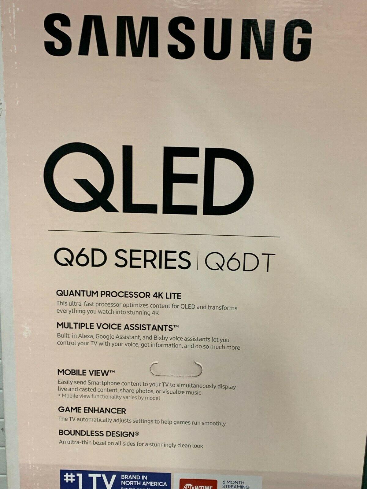 samsung 82" q6dt series - 4k uhd qled tv
