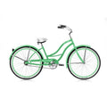 Micargi TAHITI-F-MGRN 26 in. Tahiti Women's Beach Cruiser Bicycle, Mint Green &amp; Mint Green