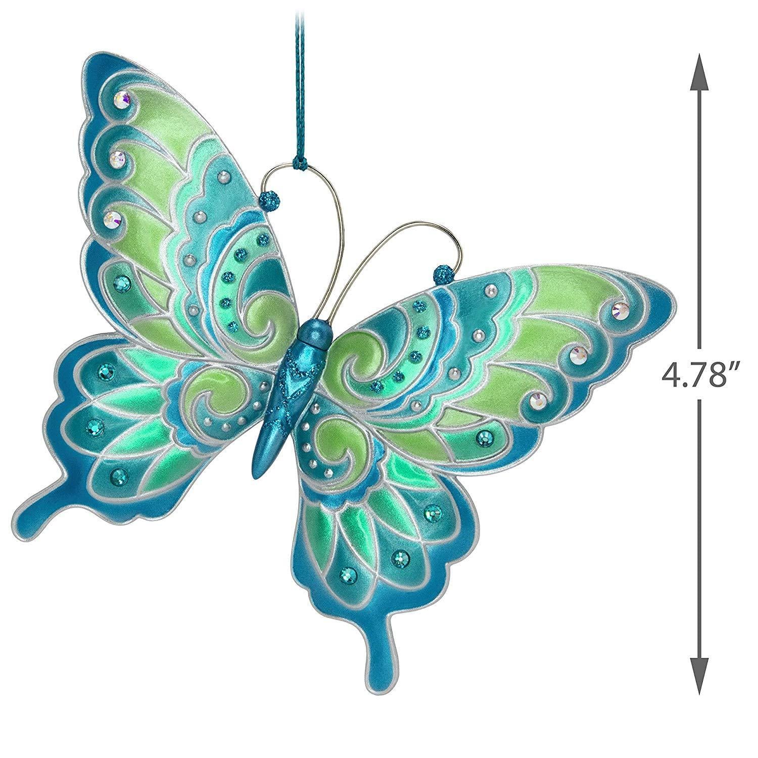 Hallmark Keepsake 2023 Brilliant Butterfly Christmas Ornament Box Pre-Order