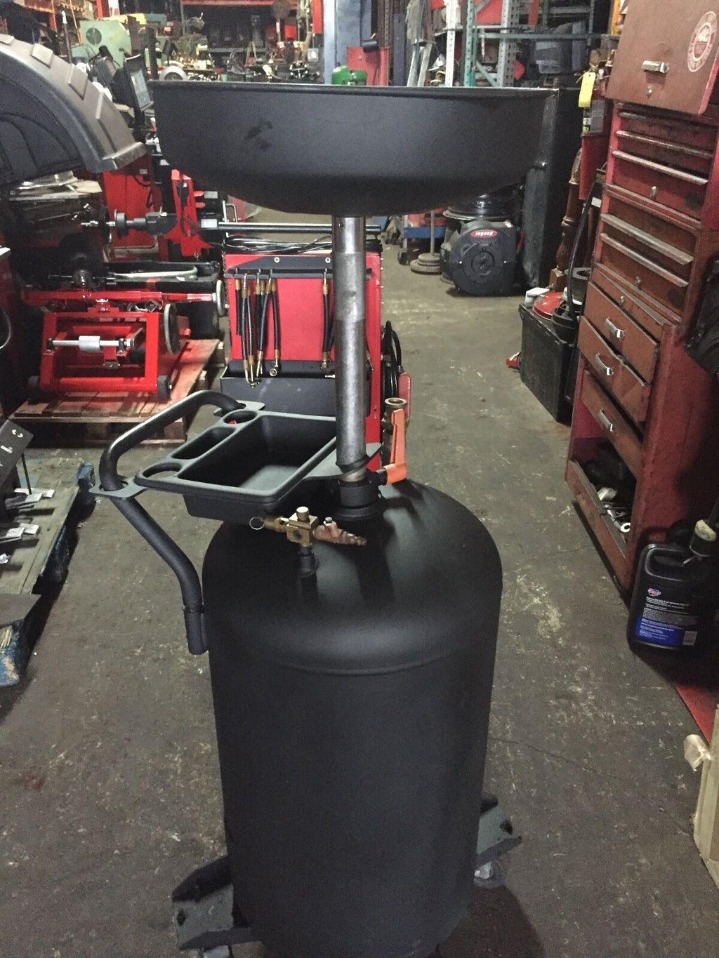 THREE DRAINS USED  INGERSOLL RAND MOBILE OIL DRAINS