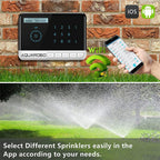 MEIGONGJU Garden Watering Timer WiFi Smart Life Programmable Watering 8 Zones Voice Irrigator Winter Farm Outdoor Greenhouse Self-Watering