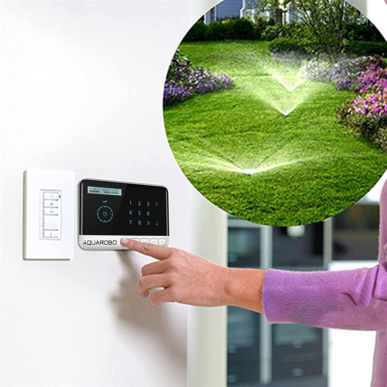 MEIGONGJU Garden Watering Timer WiFi Smart Life Programmable Watering 8 Zones Voice Irrigator Winter Farm Outdoor Greenhouse Self-Watering