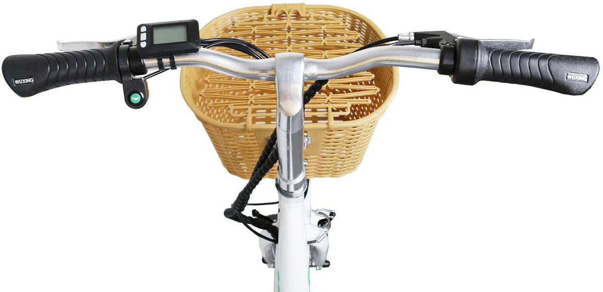 City Electric Bike for Women, 22"  250W Elegance City Ebike for Adults Female Electric Bicycle with 36V 10Ah Lithium Battery