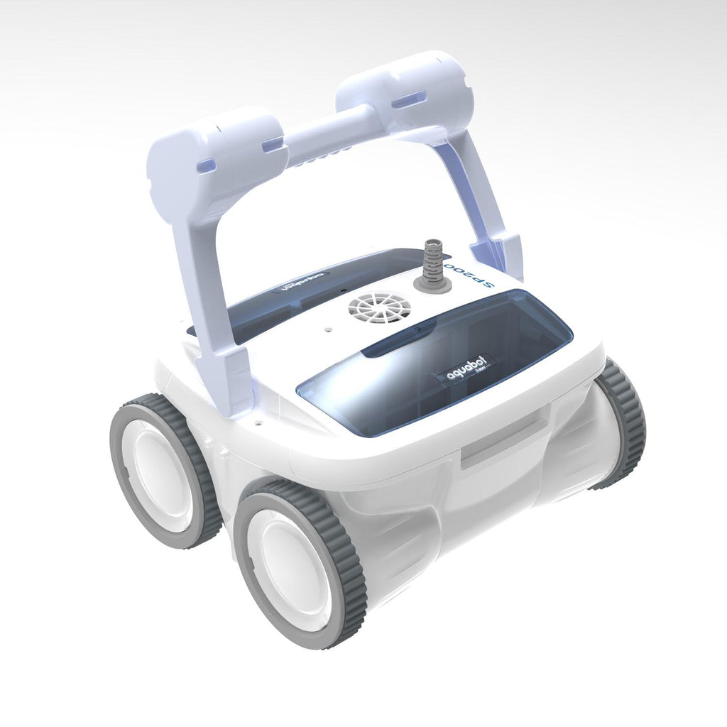 Aquabot SP200 Dual High Corrugated PVA Brush Automatic Robotic Universal In Ground Pool Cleaner Machine with Ultra Fine
