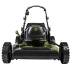 62-Volt Cordless 3-in-1 High Wheel Push Walk Behind Mower Cutting Width 22 in