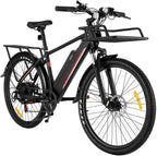 Casulo Electric Mountain Bike 26'' Road Touring Bikes for Adult, Electric Commuter Bicycle for Men, 350W Treke-Bike Bicycle for Adult Hybrid Road e Bike with 36V/10.4Ah Removable Battery