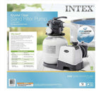 intex 2100 gph sand filter pump with automatic timer pool in hand fast