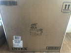 intex 2100 gph sand filter pump with automatic timer pool in hand fast