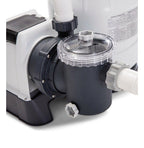 intex 2100 gph sand filter pump with automatic timer pool in hand fast