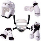 Macho Dyna 8 piece sparring gear set with Shin Guards and Face Shield
