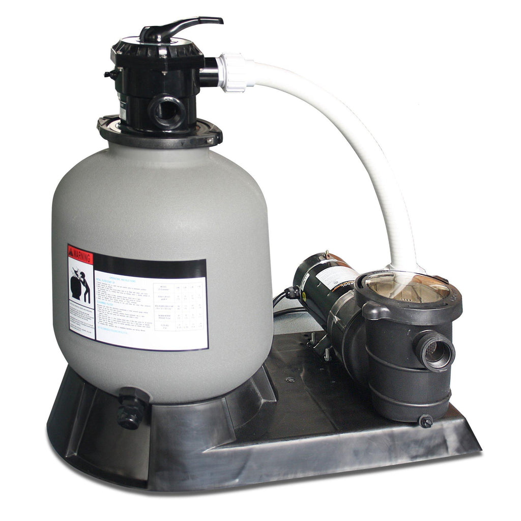 swimline 2.0 hp 24 inch sand filtration system pump for above ground pools