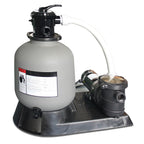 swimline 2.0 hp 24 inch sand filtration system pump for above ground pools