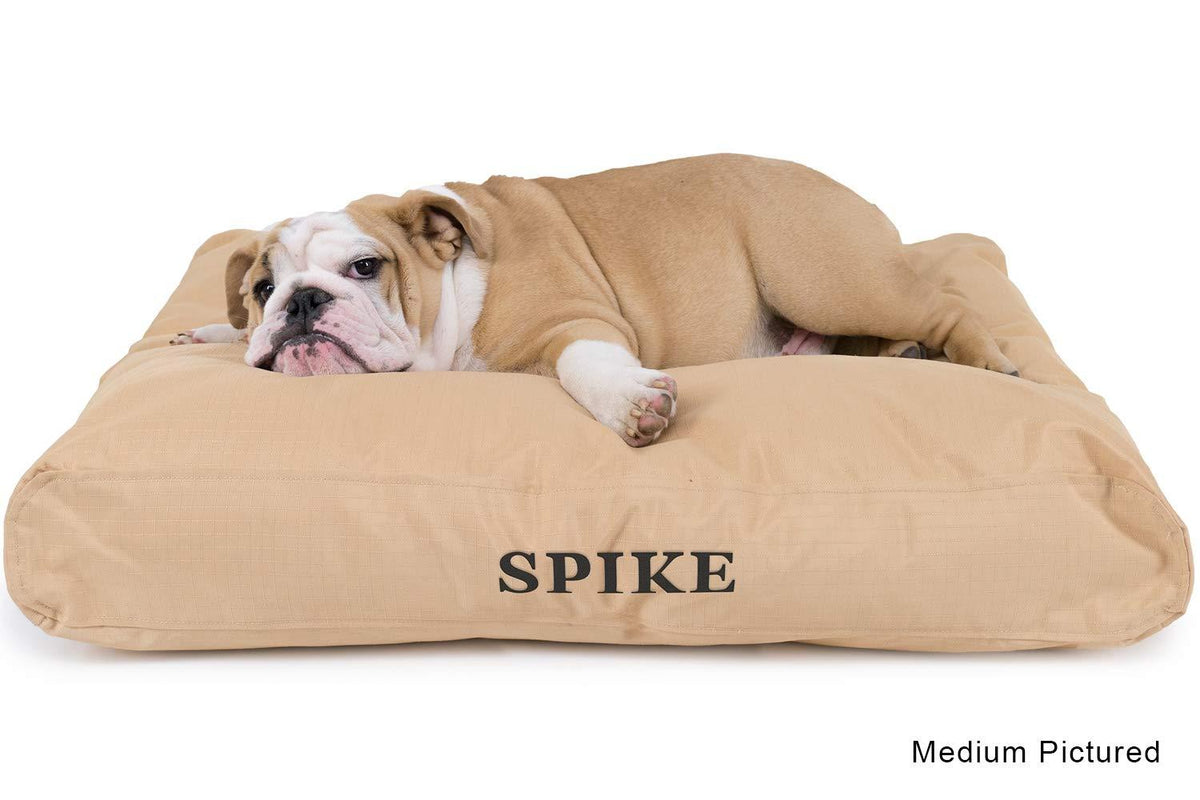 K9 Ballistics Tough Rectangle Nesting Dog Bed - Washable, Durable and Waterproof Dog Bed - Made for Small to Big Dogs