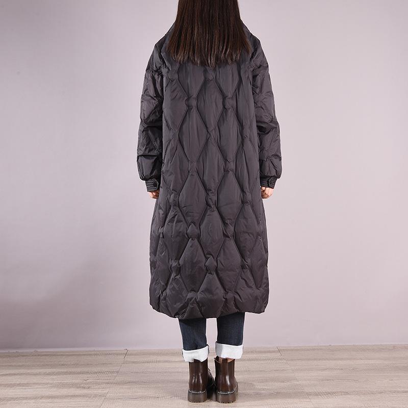 winter thick casual long duck down coat