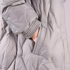 winter thick casual long duck down coat