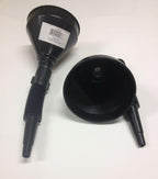 96 PIECES 1 QUART 2-IN-1 TRANSMISSION FUNNEL WITH HANDLE STRAINER GET F-TF0006
