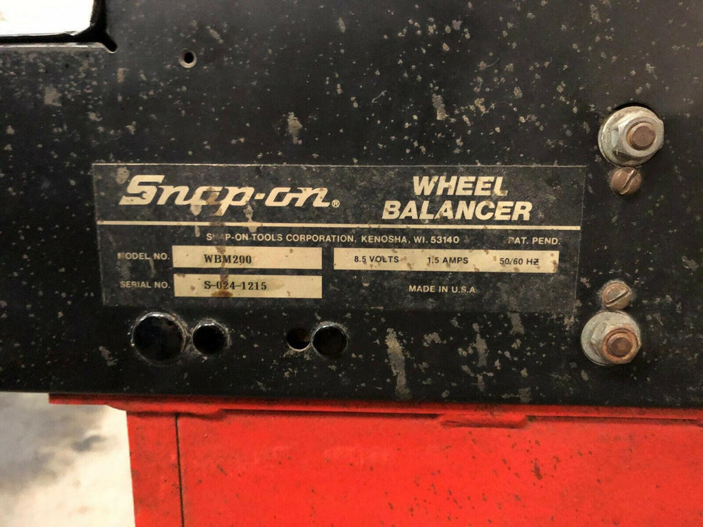 Snap-on WBM200 Motorcycle Wheel r Snapon RARE