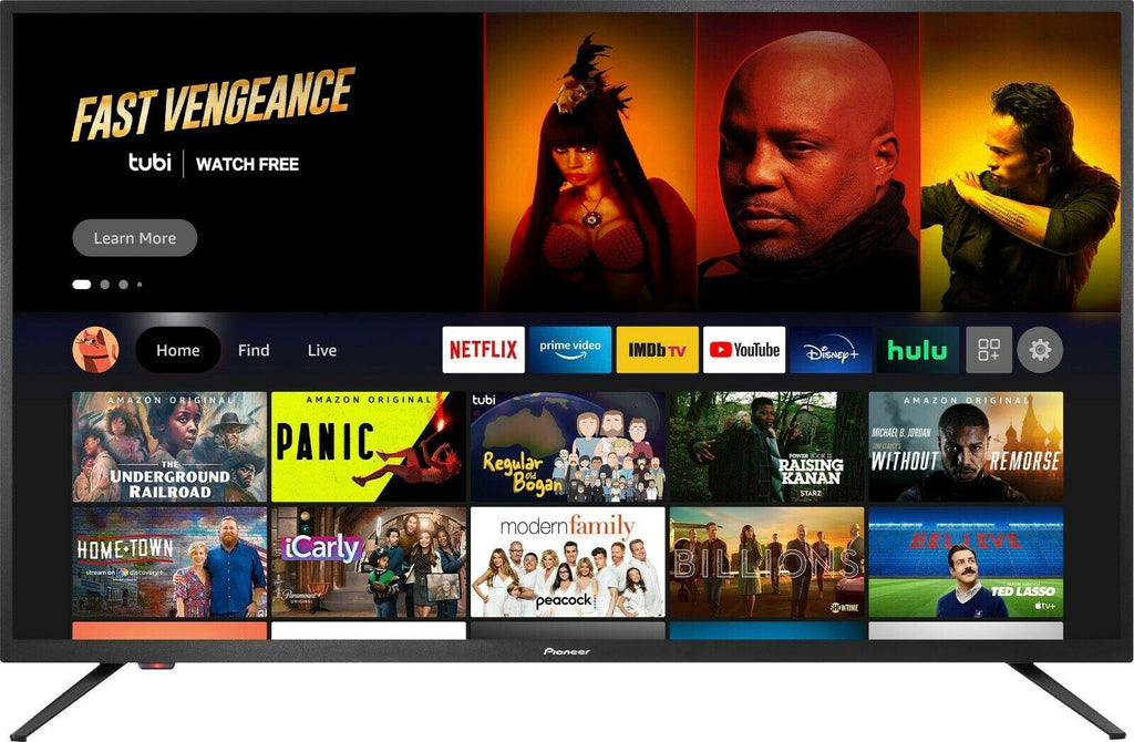 pioneer - 43"  tv class led 4k uhd smart fire pn 43951-22u  2160p!!