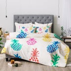 Dash And Ash Pineapple Paradise Comforter by Deny s