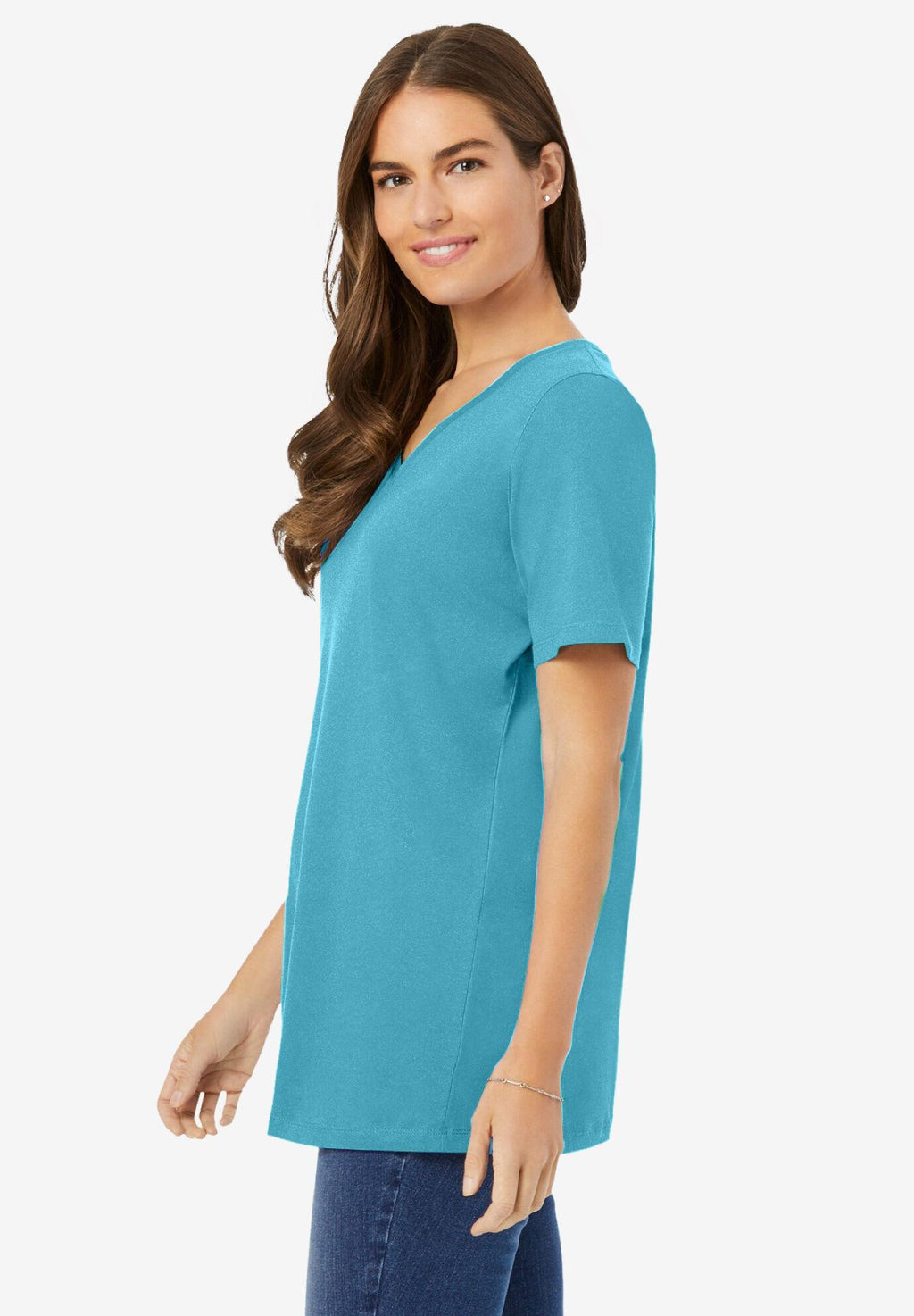 perfect short-sleeve v-neck tee