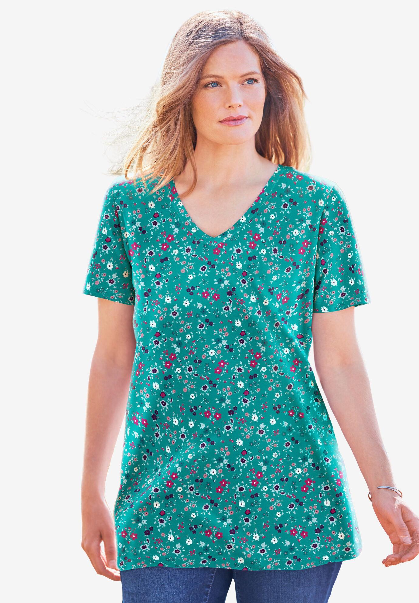 perfect short-sleeve v-neck tee