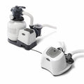 intex 2100 gph pool sand filter pump w/krystal clear saltwater system