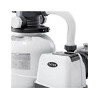 intex 2100 gph pool sand filter pump w/krystal clear saltwater system