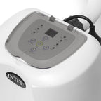 intex 2100 gph pool sand filter pump w/krystal clear saltwater system