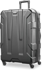 Centric Hardside Expandable Luggage with Spinner Wheels, Black, Checked-Large 28-Inch