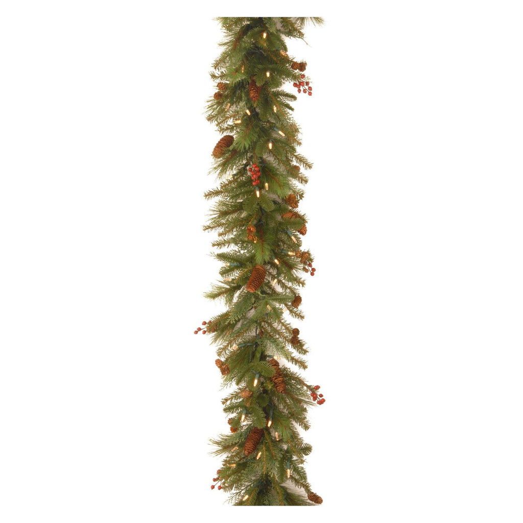 6 ft. Noelle Pre-Lit LED Garland - Battery Operated