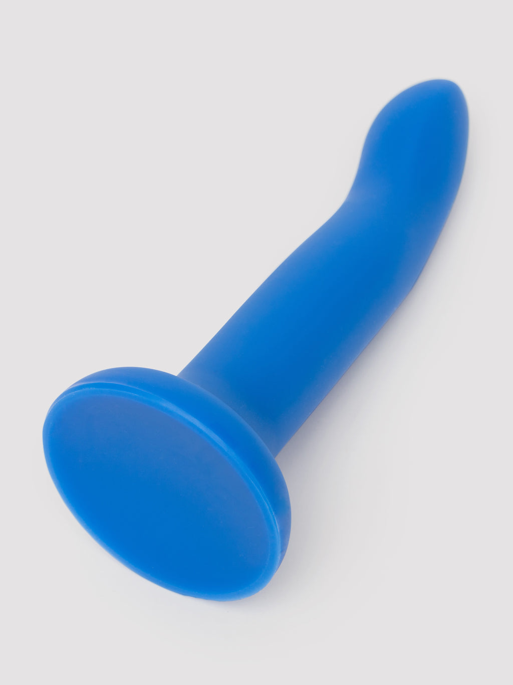 Lovehoney Flex Appeal Liquid Silicone Suction Cup Dildo 7 Inch, Blue | Blue