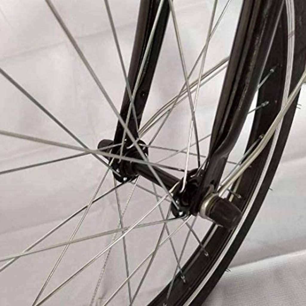 HKPLDE 20inch Adult Tricycles Single Speed Bicycle 20inches 3 Wheel Fender Trike Bike Cycling Pedal with Shopping Basket Front Basket