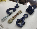 SET#17 AUTO BODY FRAME MACHINE 5 PIECES TOOL AND CLAMP SET COMBO