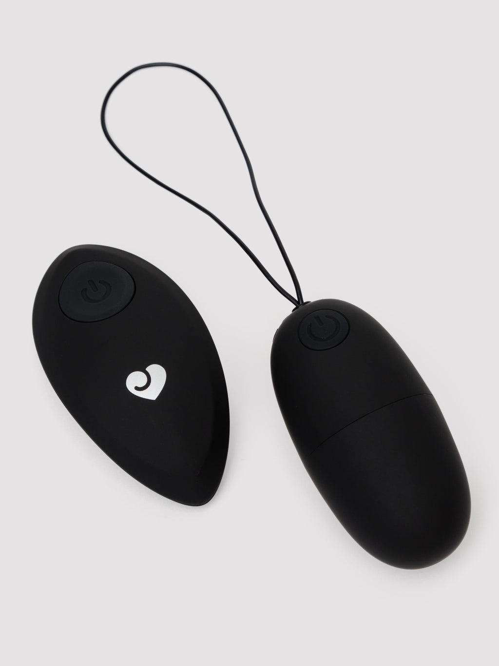 Lovehoney Secret Agent Rechargeable Remote Control Love Egg, Black | Black