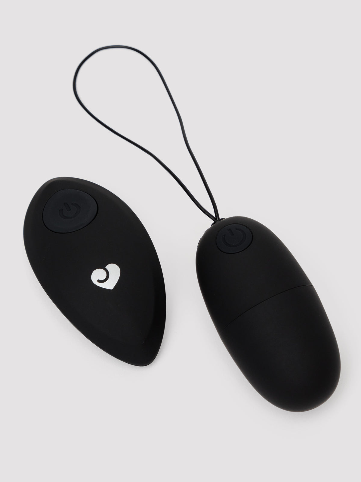 Lovehoney Secret Agent Rechargeable Remote Control Love Egg, Black | Black