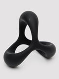 Tracey Cox EDGE Silicone Cock and Ball Sling, Black