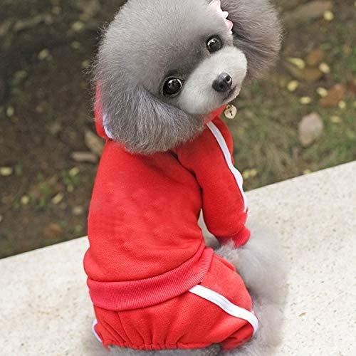 NSK Pet Clothing LLP 2 PCS Pet Dog Clothes for Dogs Overalls Pet Jumpsuit Puppy Cat Clothing for Dog Coat Thick Pets Dogs Clothing, Size:XXL(Blue)