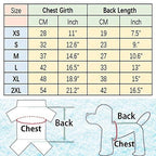 AFANG 2 PCS Pet Dog Clothes for Dogs Overalls Pet Jumpsuit Puppy Cat Clothing for Dog Coat Thick Pets Dogs Clothing, Size:M (Blue) Small Pet Clothes