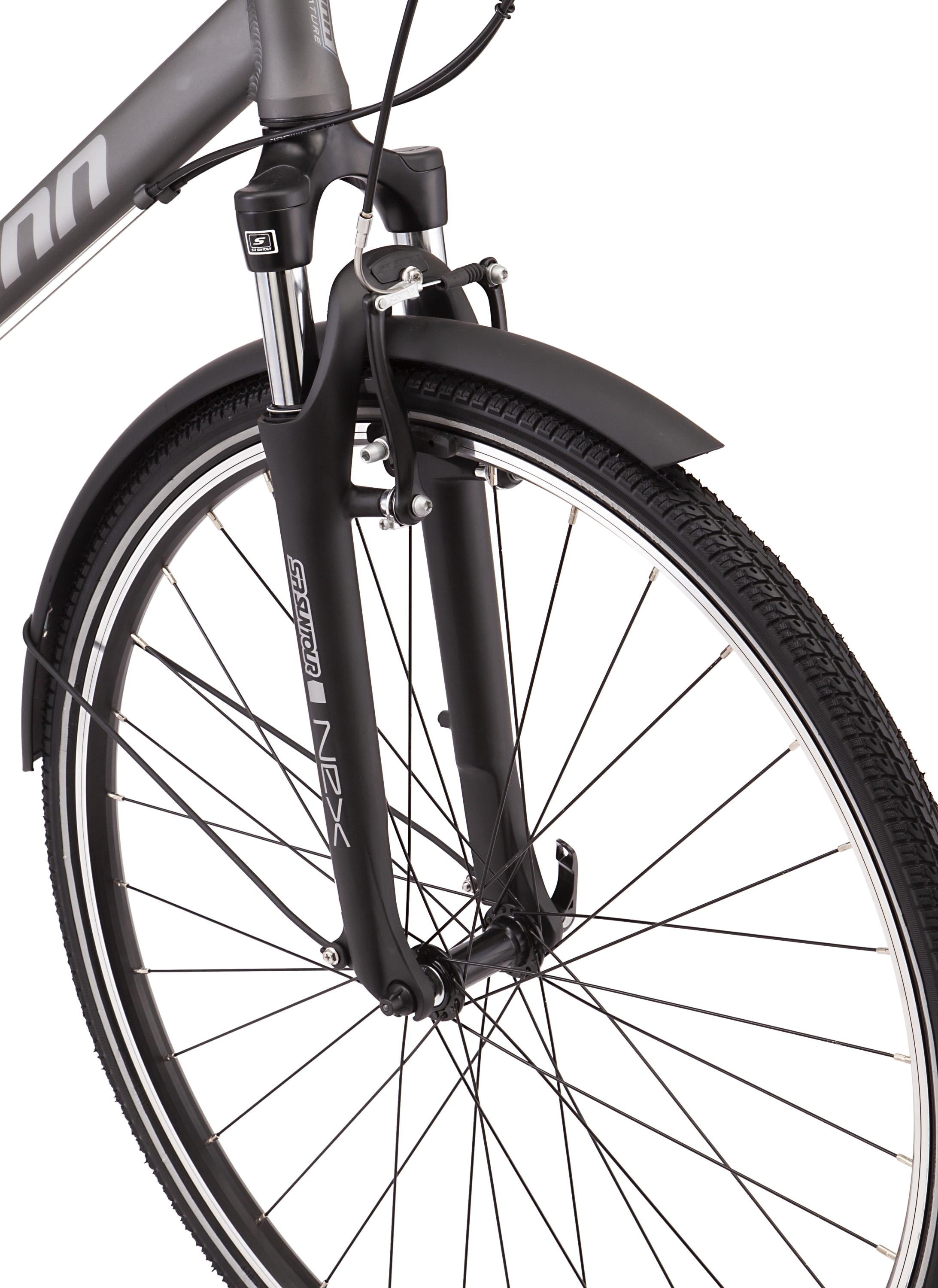 Schwinn Network 6c Hybrid Bike, 21 speeds, lar19.5 inch mens style frame, 700c wheels, grey